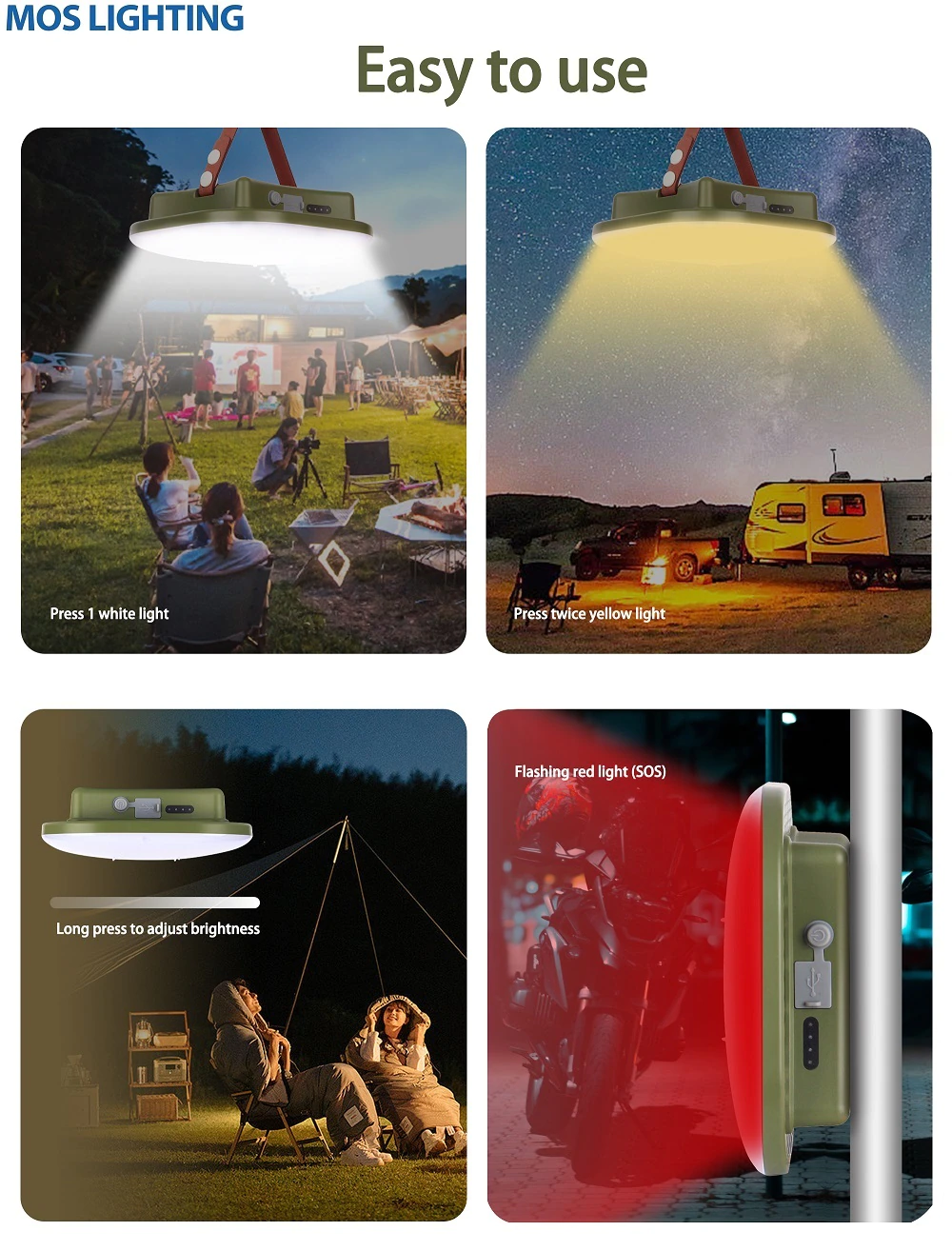 Cheap Goat Tents 15600maH New Upgraded LED Rechargeable Camping Strong Light with Magnet Zoom Portable Torch Tent Light Work Maintenance Lighting Portable Lanterns 